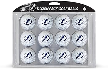 Team Golf NHL Dozen Regulation Size Golf Balls, 12 Pack, Full Color Durable Team Imprint