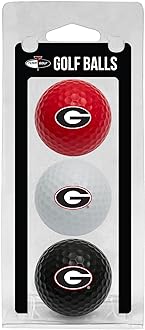 Team Golf NCAA Regulation Size Golf Balls, 3 Pack, Full Color Durable Team Imprint