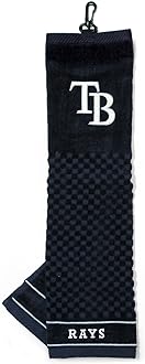 Team Golf MLB Embroidered Golf Towel, Checkered Scrubber Design, Embroidered Logo