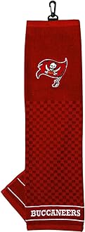 Team Golf NFL Embroidered Golf Towel, Checkered Scrubber Design, Embroidered Logo