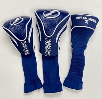 NHL Tampa Bay Lightning Golf Head Covers 3 Pack