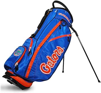 Team Golf NCAA Fairway Golf Stand Bag, Lightweight, 14-Way Top, Spring Action Stand, Insulated Cooler Pocket, Padded Strap, Umbrella Holder & Removable Rain Hood