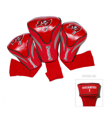 Tampa Bay Buccaneers 3 Pk Contour Sock Headcovers