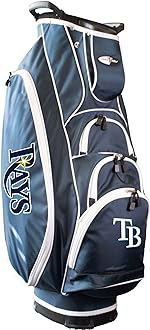 Team Golf MLB Lightweight, 10-Way Club Divider, Spring Action Stand, Insulated Cooler Pocket, Velcro Glove and Umbrella Holder & Lift Assist Handles