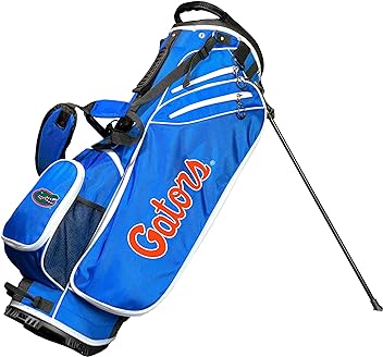 Team Golf NCAA Team Golf NCAA Birdie Stand Golf Bag, Lightweight, 14-Way Club Divider, Spring Action Stand, Insulated Cooler Pocket, Velcro Glove and Umbrella Holder & Padded Handles