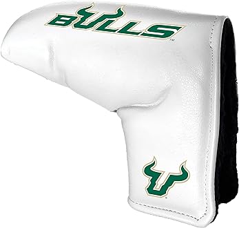 Team Golf NCAA Team Golf NCAA Tour Blade Putter Cover (White), Fits Most Blade Putters, Scotty Cameron, Taylormade, Odyssey, Titleist, Ping, Callaway