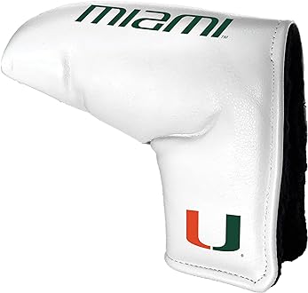 Team Golf NCAA Team Golf NCAA Tour Blade Putter Cover (White), Fits Most Blade Putters, Scotty Cameron, Taylormade, Odyssey, Titleist, Ping, Callaway